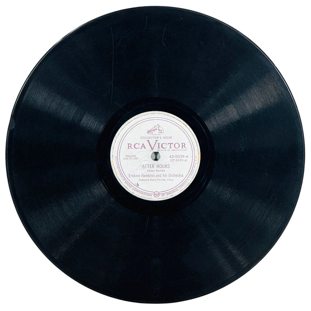 Erskine Hawkins & His Orchestra After Hours / Tippin In 42-0029 RCA Victor 78rpm